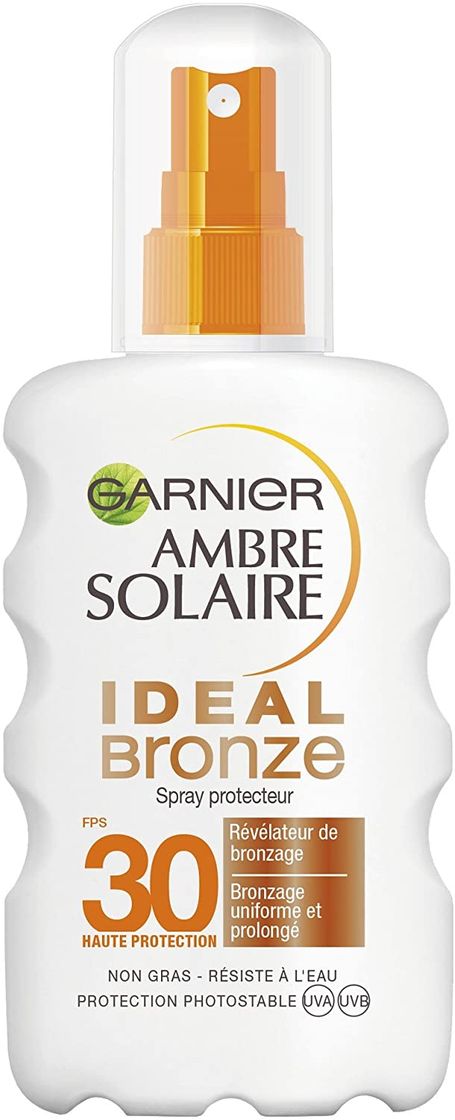 Lugar Garnier Ambre Solaire Ideal Bronze SPF30-200ML - Zonnebrandspray aerosol de protección solar