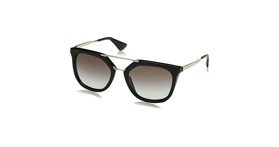 Fashion Prada 0PR13QS 1AB0A7 54 gafas de sol, Negro