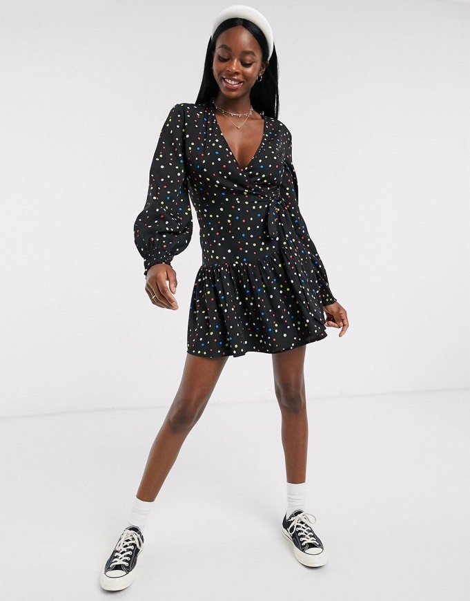 Social Vestido con lunares de colores