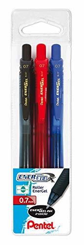 Products Pentel 0100740 Negro, Azul, Rojo 3pieza(s) - Bolígrafo