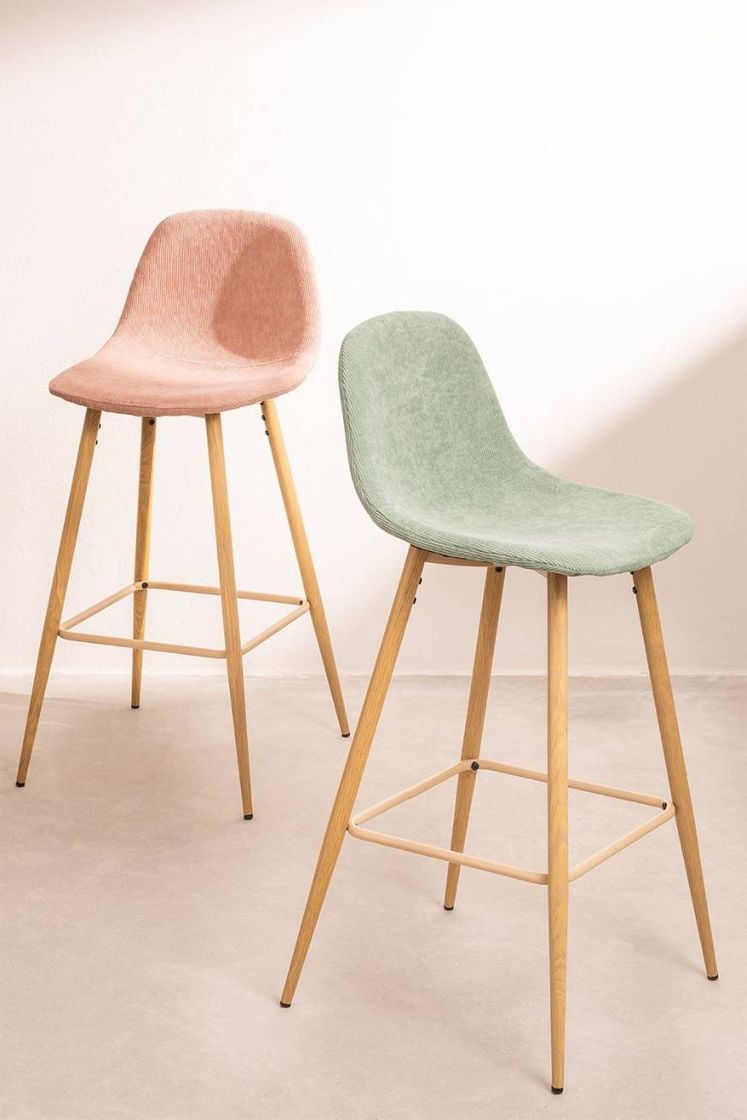 Social Banco Alto em Bombazina Glamm - SKLUM