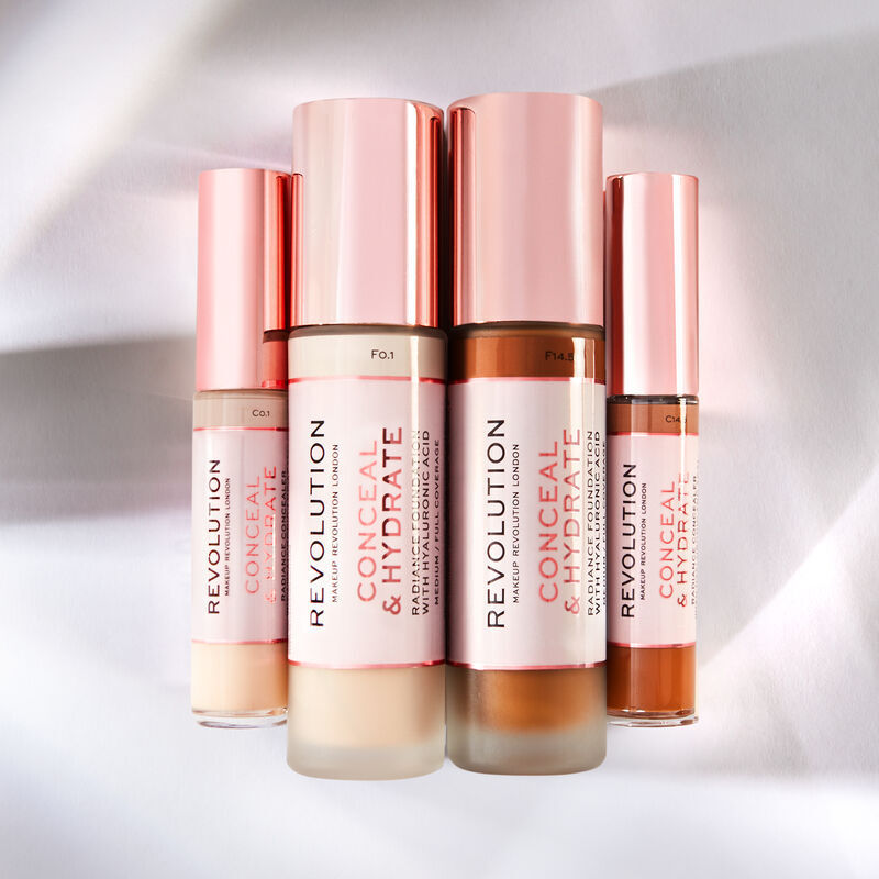 Producto Conceal & Define Foundation- Makeup Revolution 