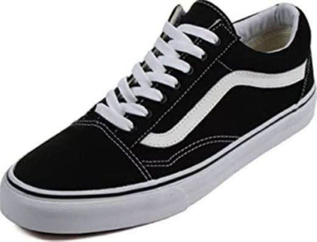 Moda Vans Old Skool, Zapatillas Unisex Adulto, Negro