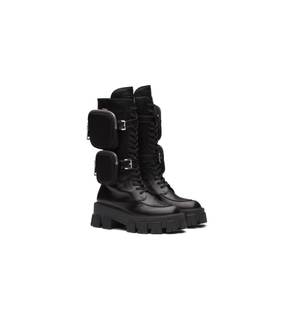 Products Prada Monolith leather boots