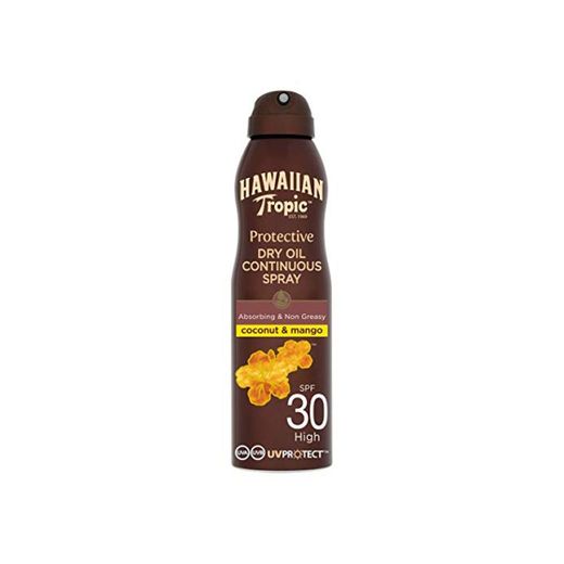 Hawaiian Tropic Protective Bruma Aceite Seco - Aceite en Seco bronceador formato