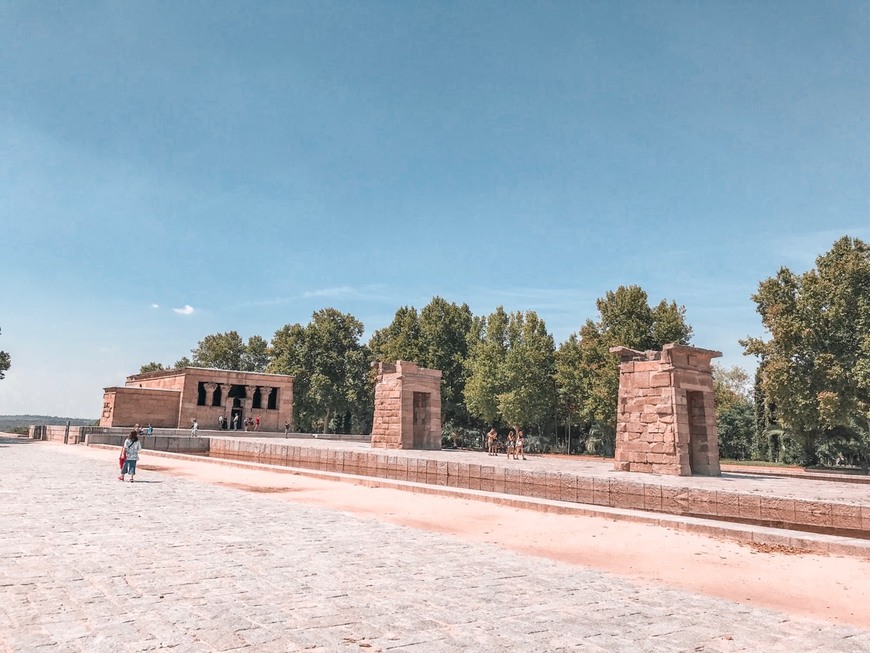 Lugar Templo de Debod