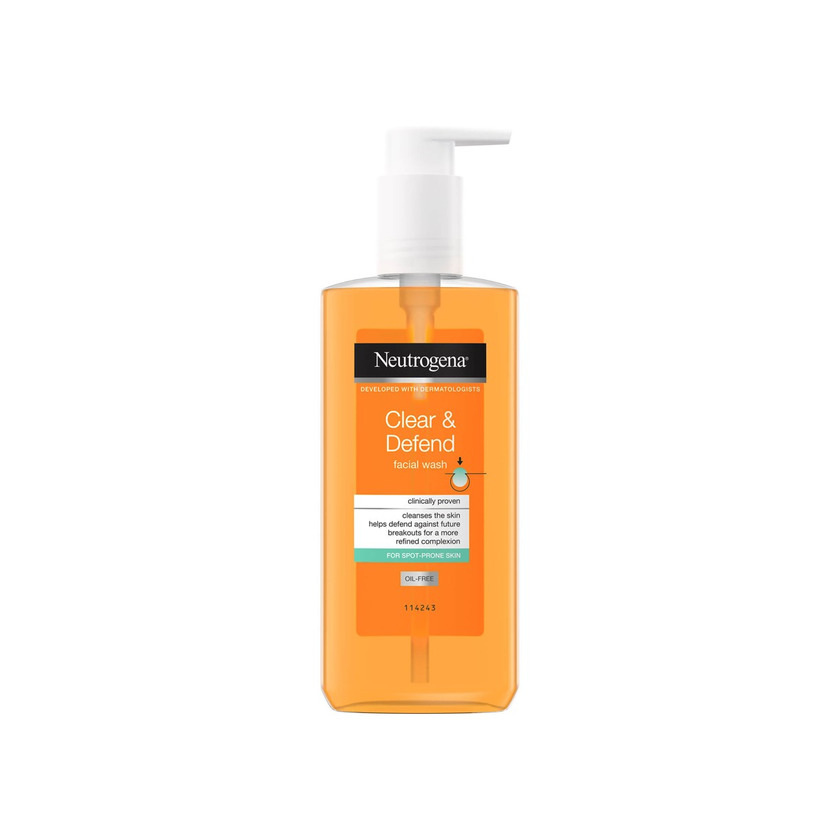 Productos Neutrogena Clear & Defend Daily Wash