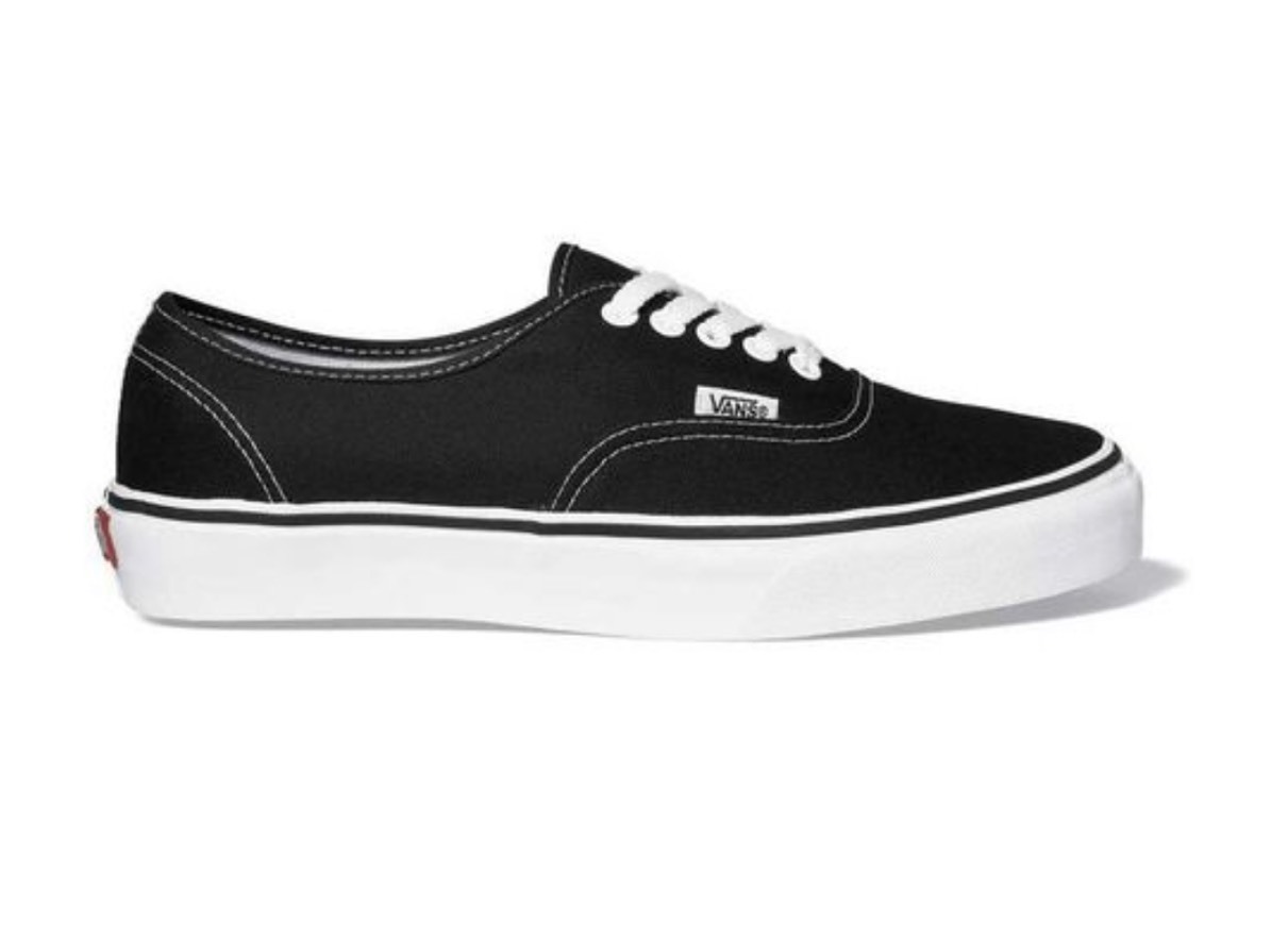 Moda vans pretas 