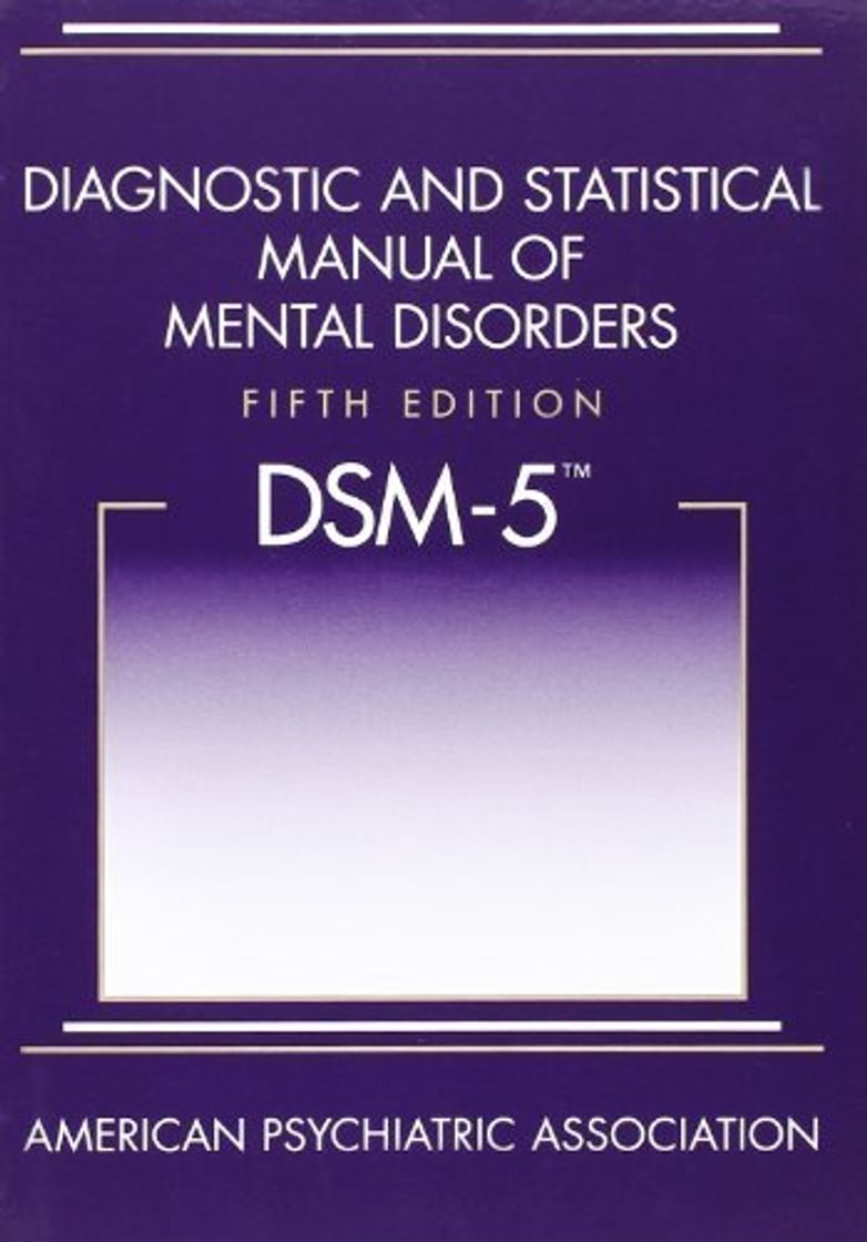 Books American Psychiatric Association: Diagnostic and Statistical