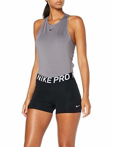 Nike W NP Shrt 3in Pantalones Cortos, Mujer, Negro