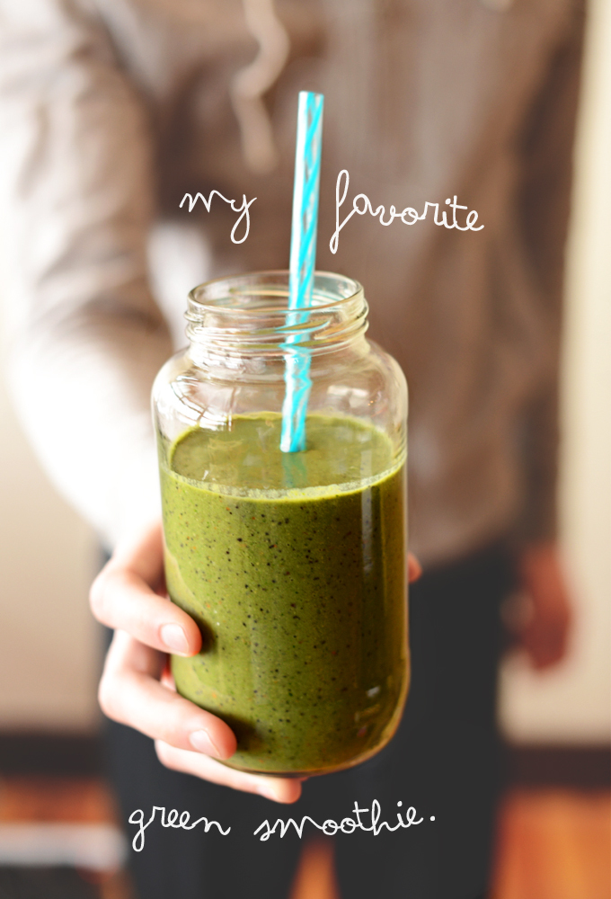 Moda My Favorite Green Smoothie | Minimalist Baker Recipes