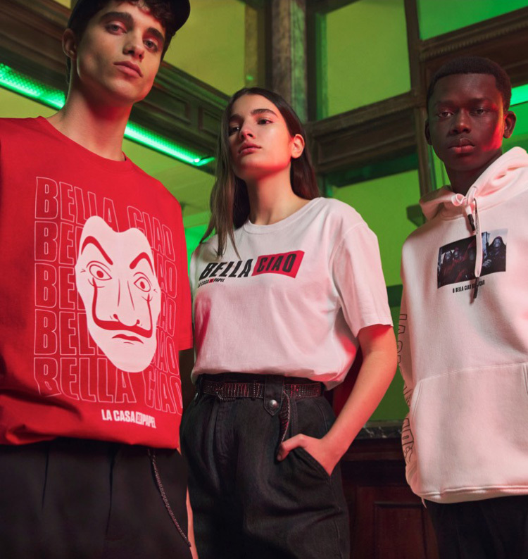 Fashion Pull And Bear La Casa de Papel