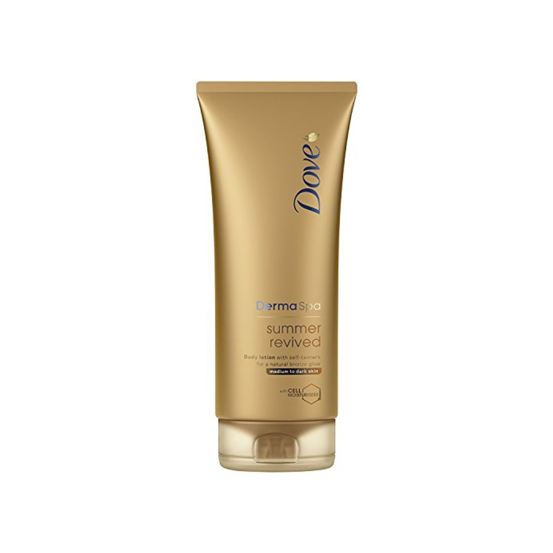 Social Dove Derma Spa Summer Media Resucitado a Dark Skin Body Lotion 200