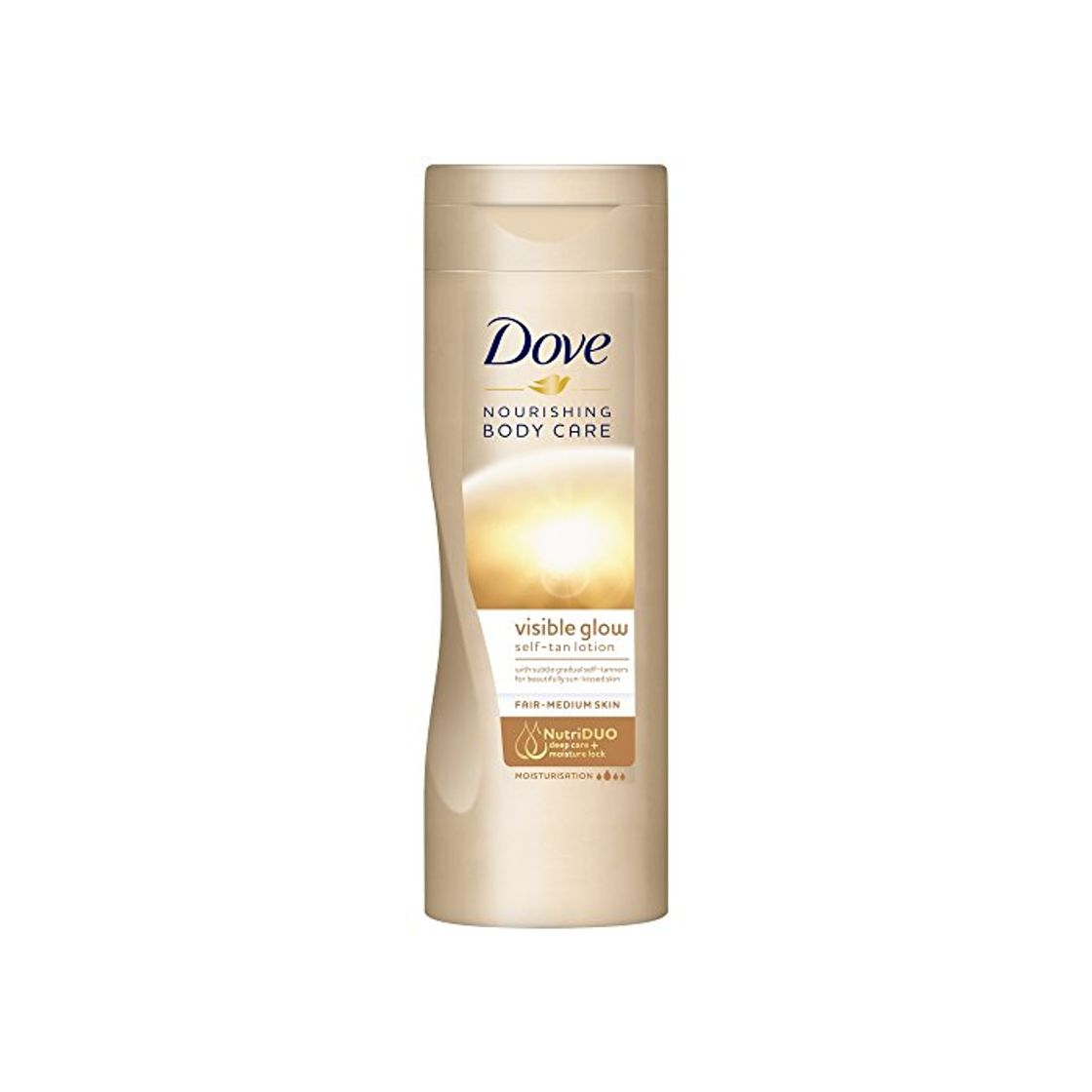 Product Loción autobronceadora Dove para piel justa a media