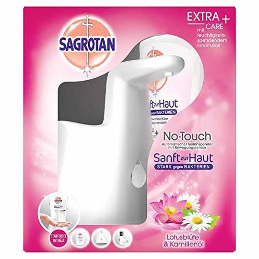 Sagrotan No Touch automático de jabón color blanco Incluye Después de pluma