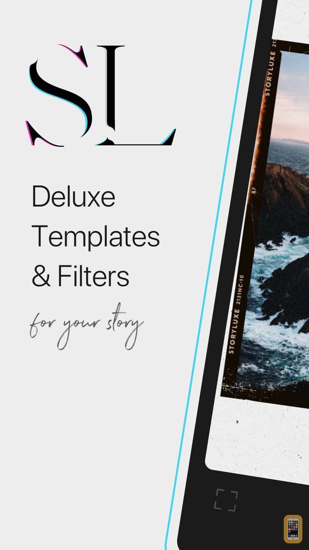 App Storyluxe Plantillas y Filtros