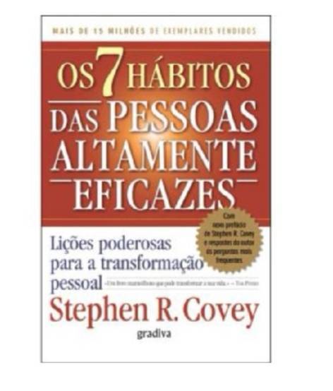 Libro 
Os 7 Hábitos das Pessoas Altamente Eficazes