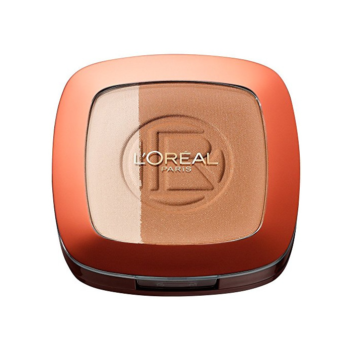 Beauty L'Oréal Paris Contour Dúo Glam Bronze - Polvos Bronceadores e Iluminador