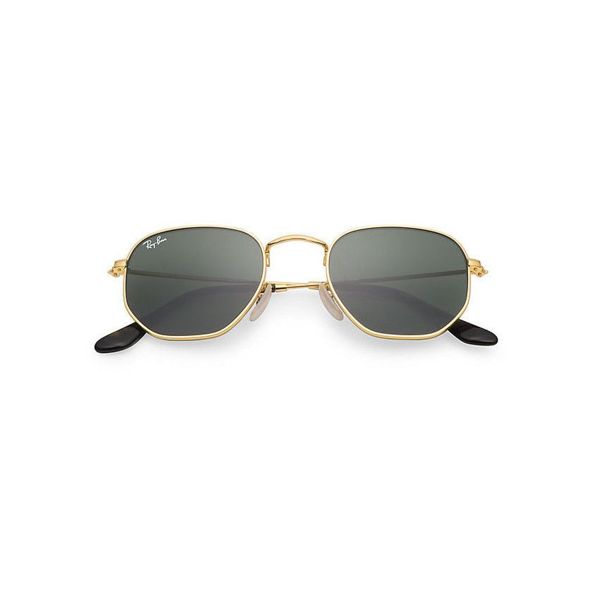 Moda Ray-Ban Hexagonal Flat Lenses Gafas de sol, Oro