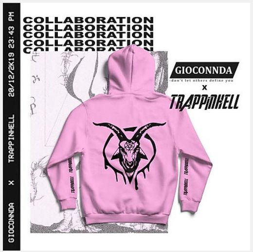 Hoodie Gioconnda X TrappinHell