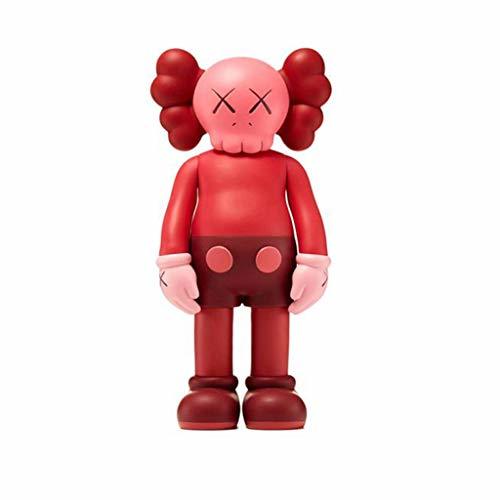 Elemento de la categoría hogar ZHAOHUIYING Compañero Original KAWS Carácter Ojos Cruz Estatua Animado De La Historieta