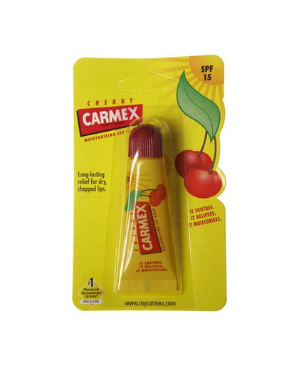 Carmex SPF15 Cherry Lip Balm Tube 10g