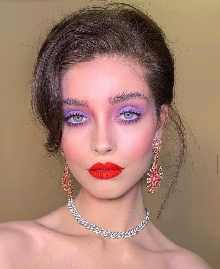 Fashion Lilac makeup