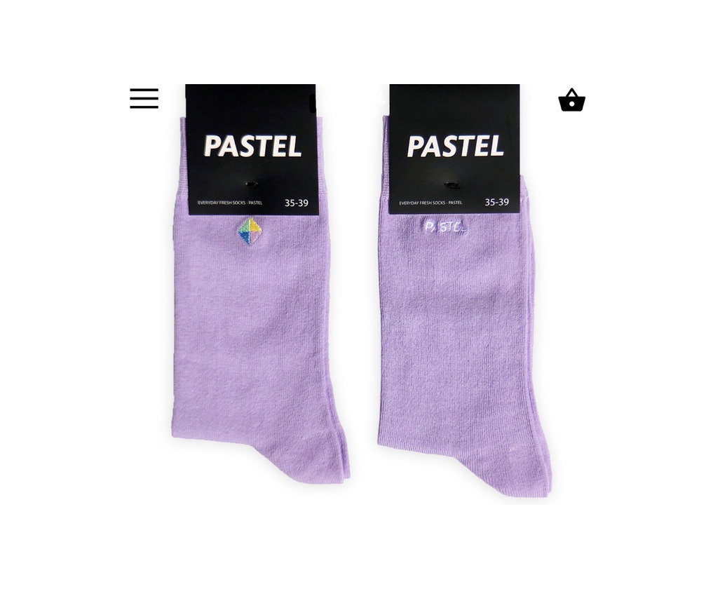 Productos Pastel Socks Purple