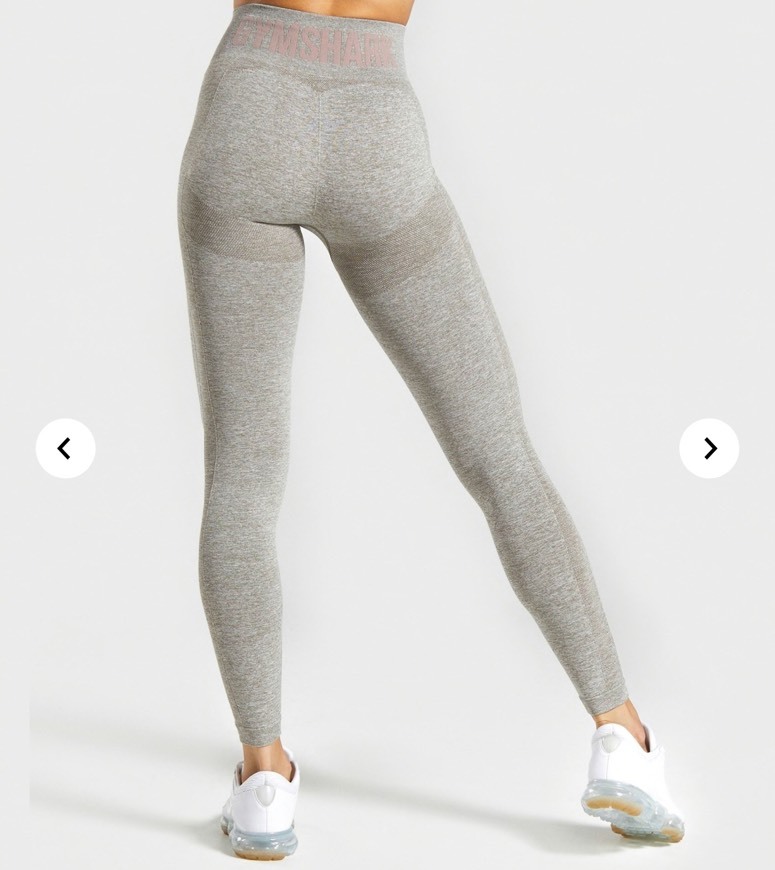 Productos Gymshark FLEX HIGH WAISTED LEGGINGS in Khaki Marl/Taupe