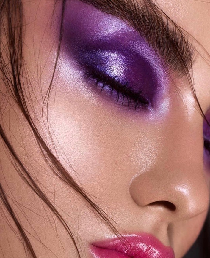 Fashion Purple makeup