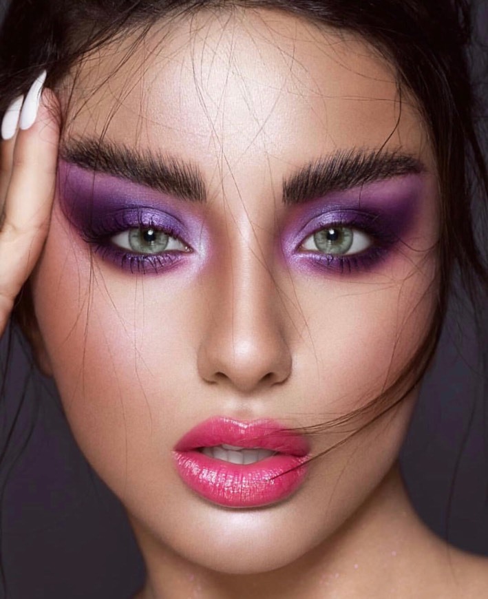 Fashion Purple makeup