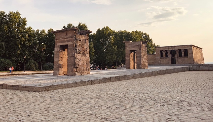 Lugar Templo de Debod