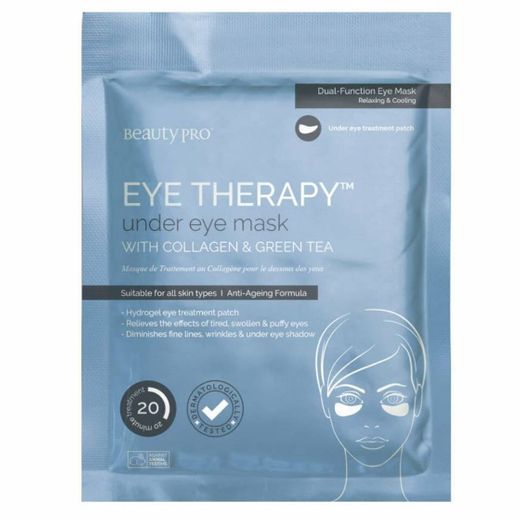 BeautyPro Eye Therapy Under Eye Mask with Collagen and Green ...