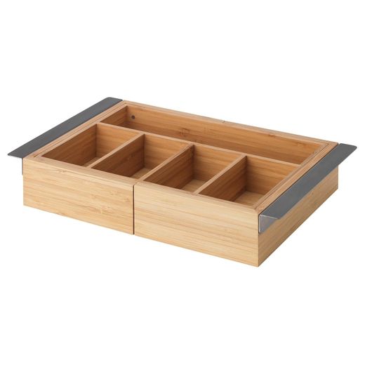 DRAGAN Caixa extensível - bambu - IKEA