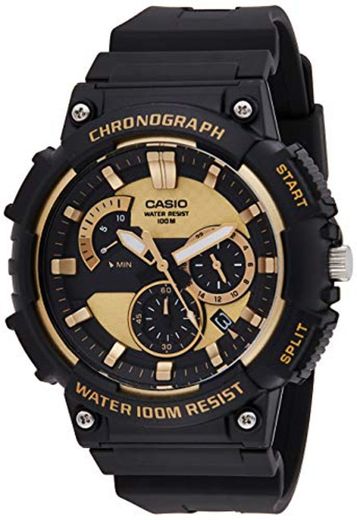 Casio Reloj Analogico para Hombre de Cuarzo con Correa en Acero Inoxidable