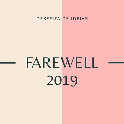 Farewell 2019