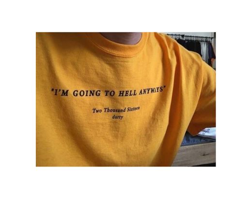 camiseta Hell