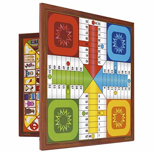 Social Fournier Parchis y Oca 33x33 cm Tablero, Multicolor, única