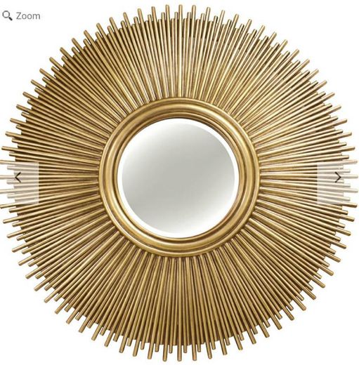 Gold Tight Sunray Mirror-49 in. | At Home