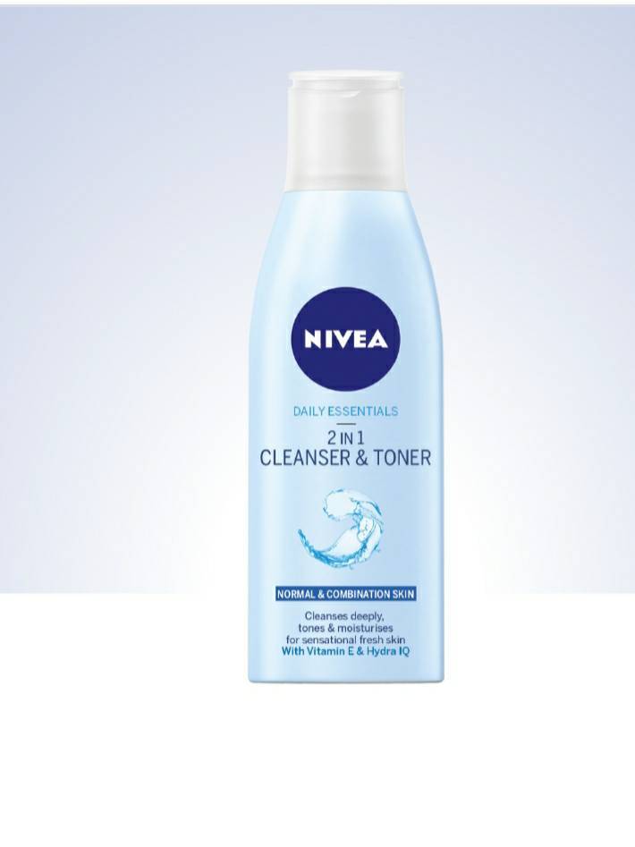 Moda 2 in 1 Cleanser & Toner | Daily Essentials | NIVEA