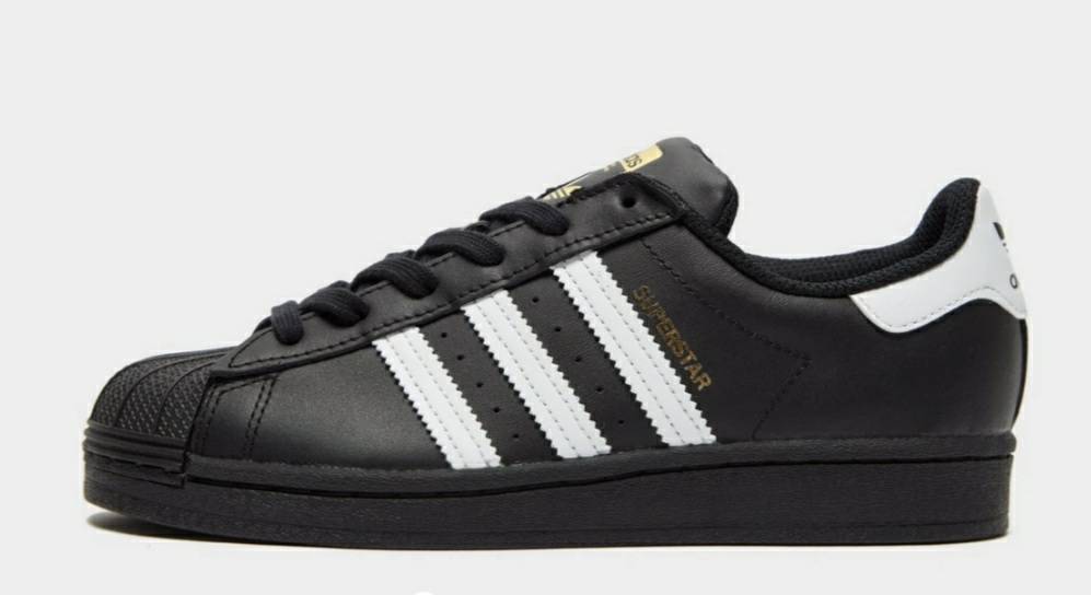 Moda Superstar modelo preto adidas