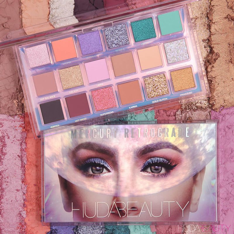 Productos Huda Beauty- Mercury Retrograde
Paleta de sombras