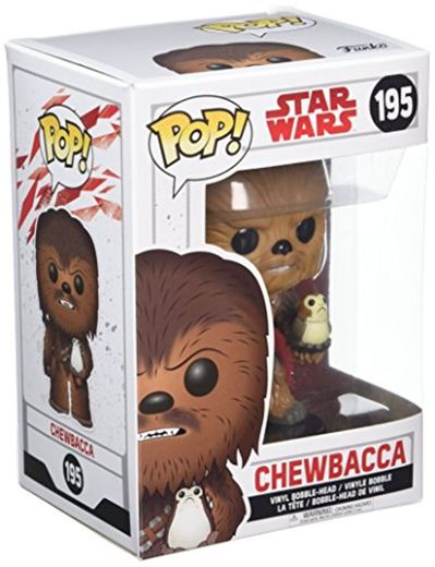 FunKo - Pop! Bobble Colección Star Wars - Figura Chewbacca con PORG