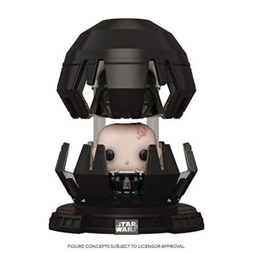 Funko- Pop Deluxe: Star Wars-Darth Vader in Meditation Chamber Figura Coleccionable, Multicolor