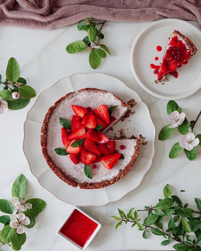 Moda Tarte de morango 🍓 