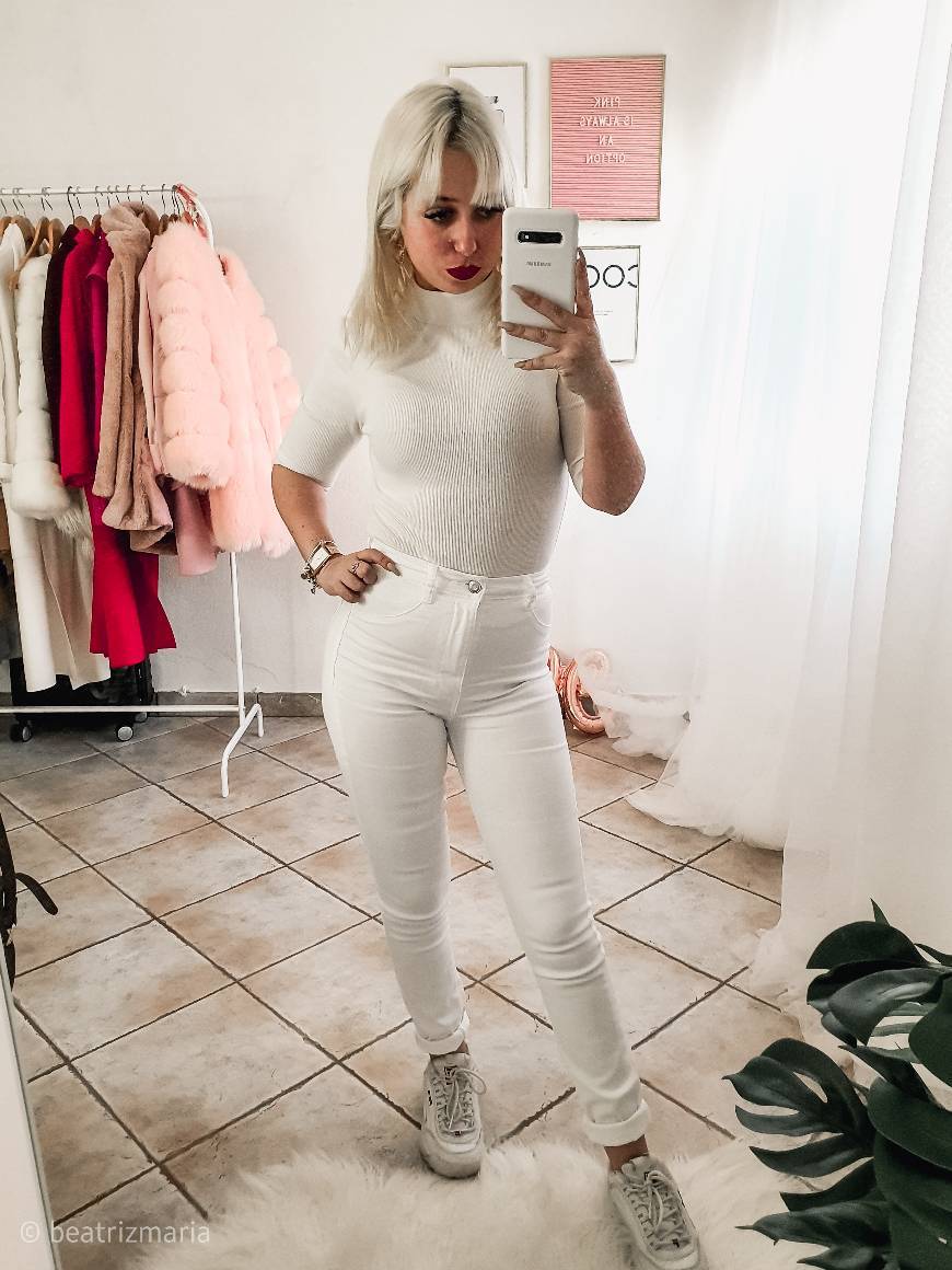 Productos Zara high waist white jeggings