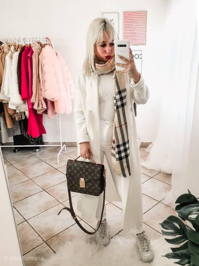 Zara White coat 