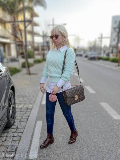 Zara Knit Sweater Mint