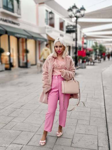 Zara Skinny trousers pink