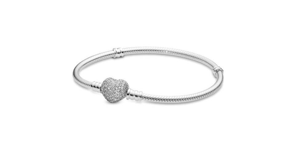 Products PANDORA- Pulseira c/ fecho coração 